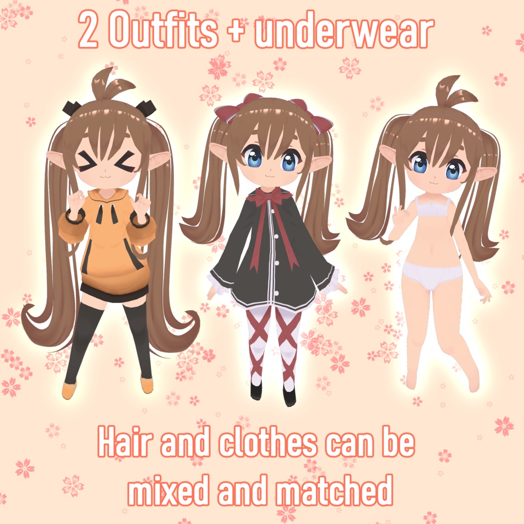 Original VRC avatar Lucky the Halfling