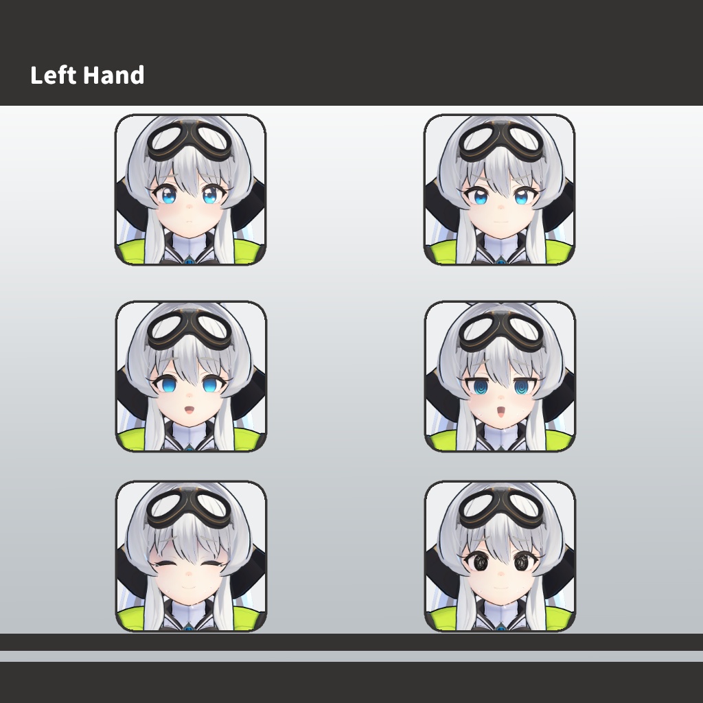 VRChat向けアバター「アルコニア」ver.1.1.1