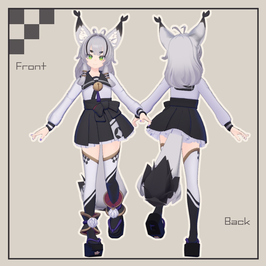 すず莉・改 suzuri-aratame- 【オリジナル3Dモデル】🎉発売記念セール中🎉