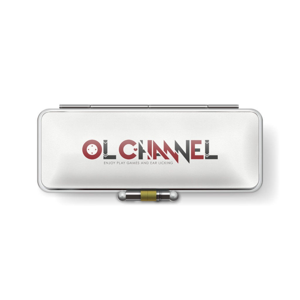 OL CHANNELロゴ入り印鑑ケース