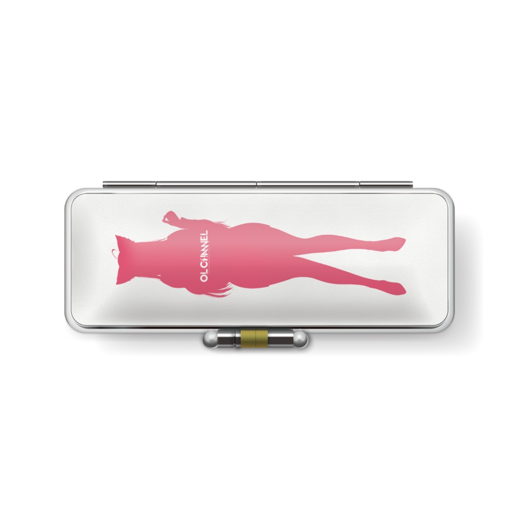 OL CHANNELロゴ入り印鑑ケース