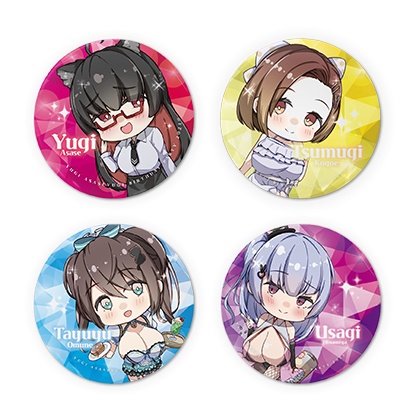 浅瀬ゆうぎ生誕祭2023 オリジナル缶バッチ