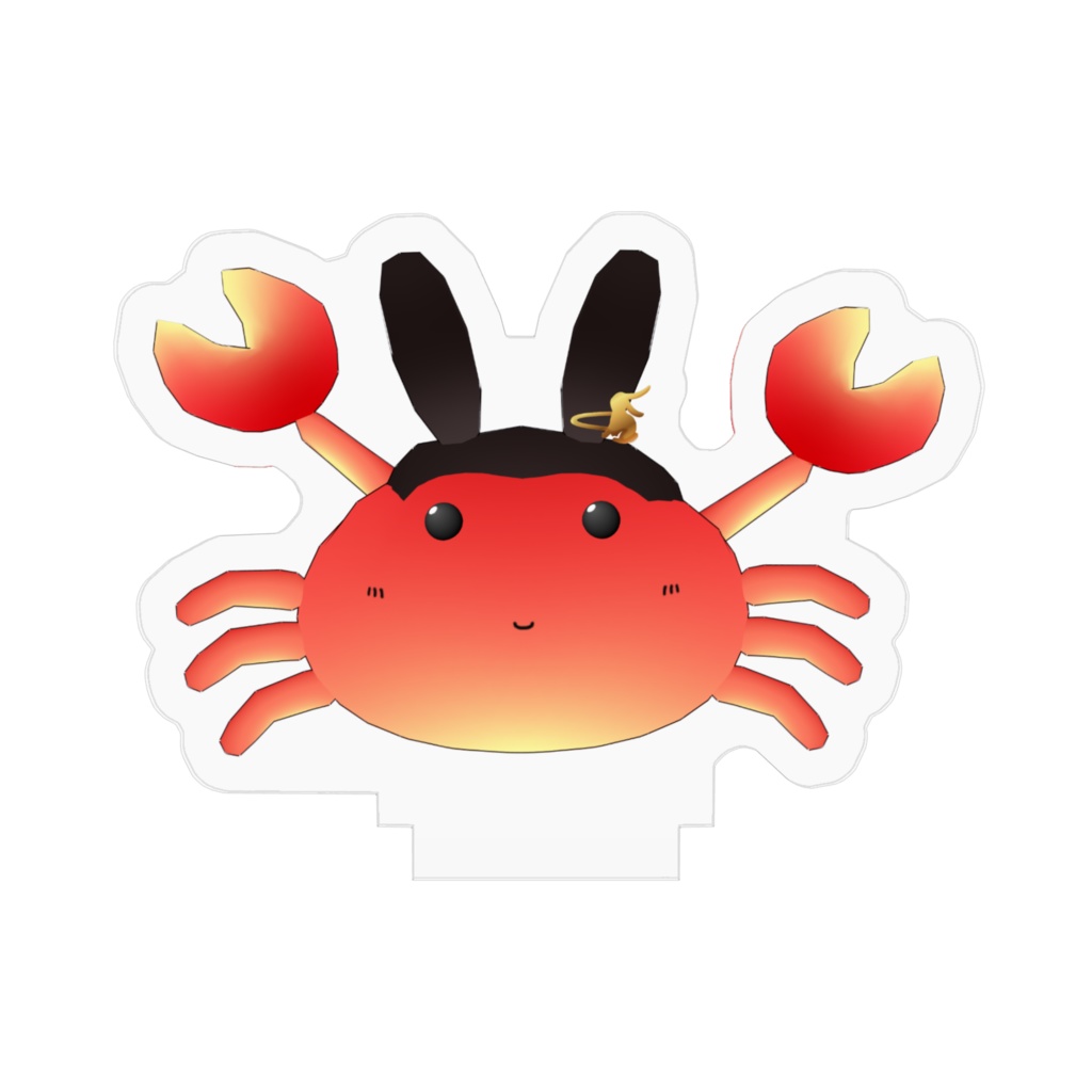 浅瀬カニちゃんアクリルフィギュア