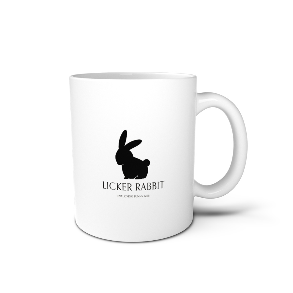 LICKER RABBITロゴ入りマグカップ