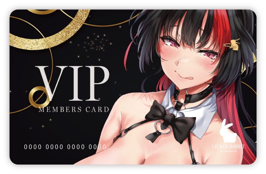 【復刻】LICKER RABBIT VIP MEMBERS CARD & ORIGINAL ZIPPO【バレンタイン】