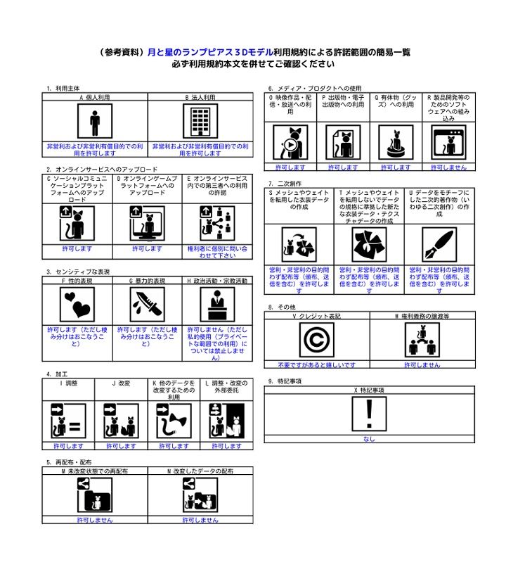 月と星のランプピアス