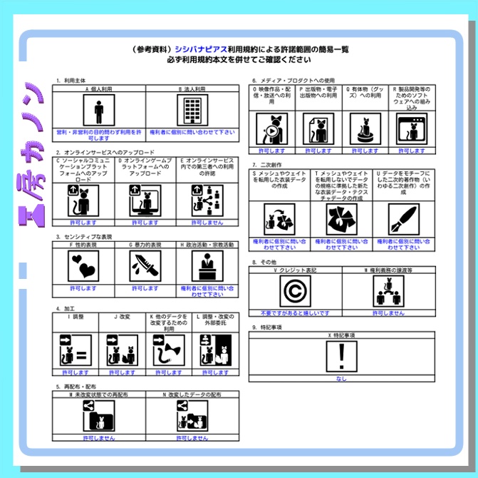 【VRChat想定】シシバナヘビピアス