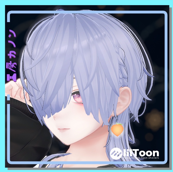 【VRChat想定】狐火鬼灯(きつねびほうずき)