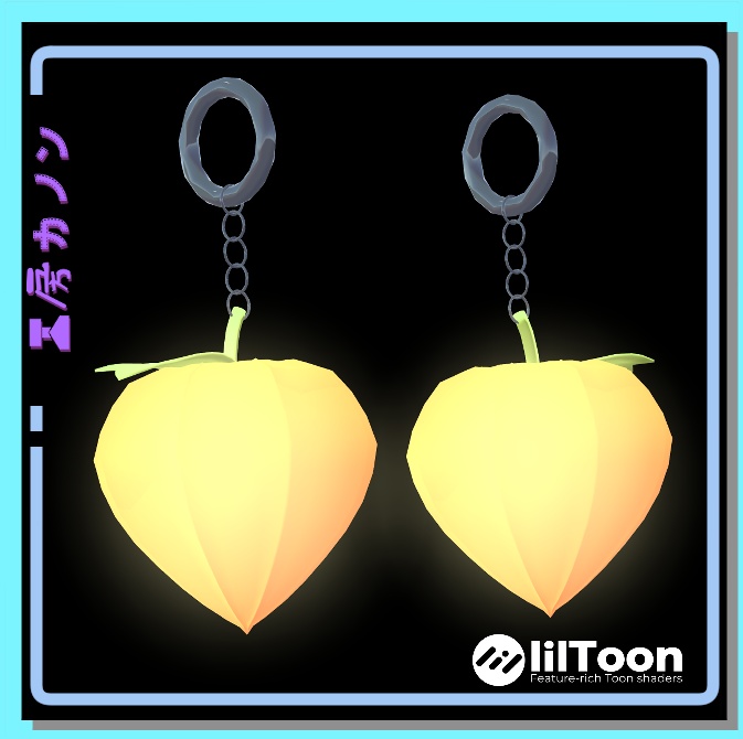 【VRChat想定】狐火鬼灯(きつねびほうずき)