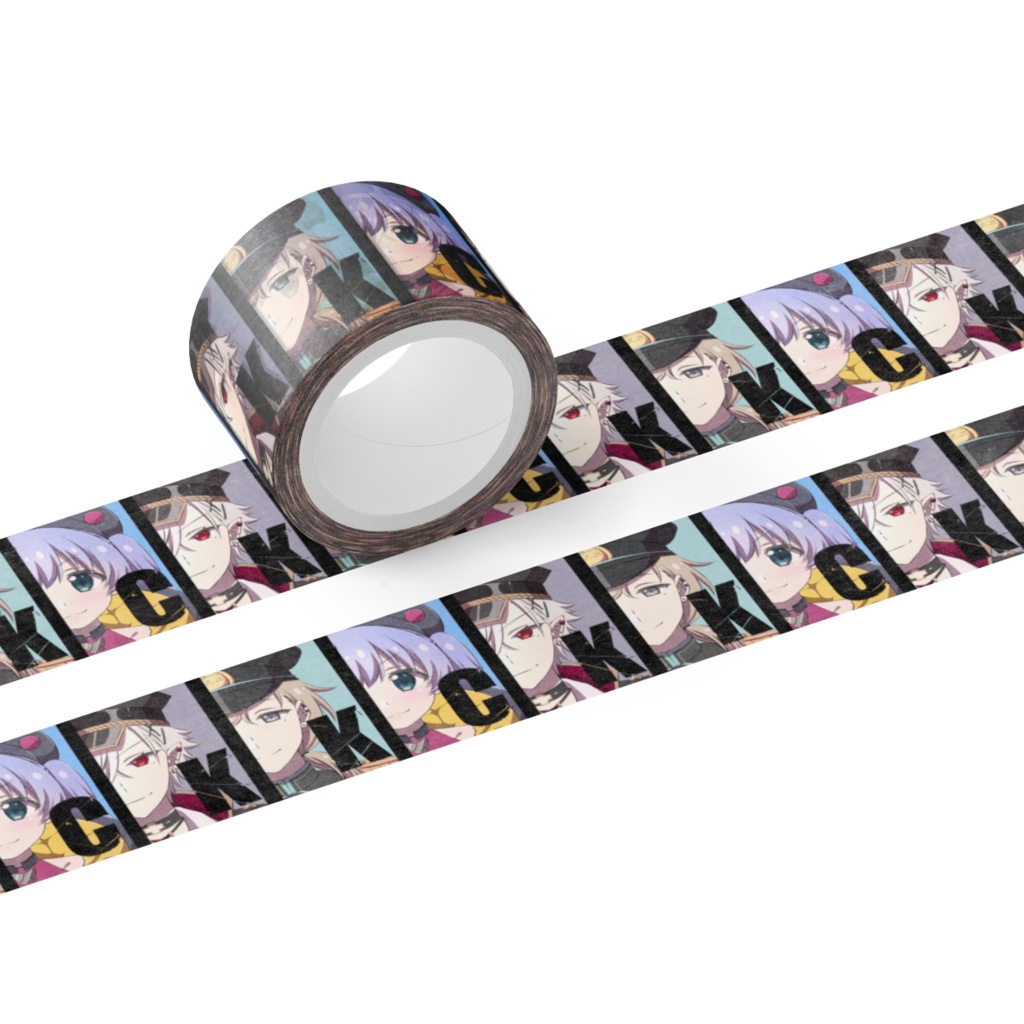 非公式　かなちーくず　マスキングテープ