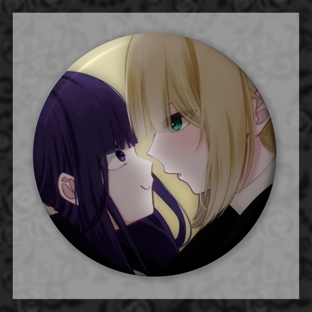 心を燃やせ!!推理タイプのブリキの(多分ランダム)缶バッチ!!