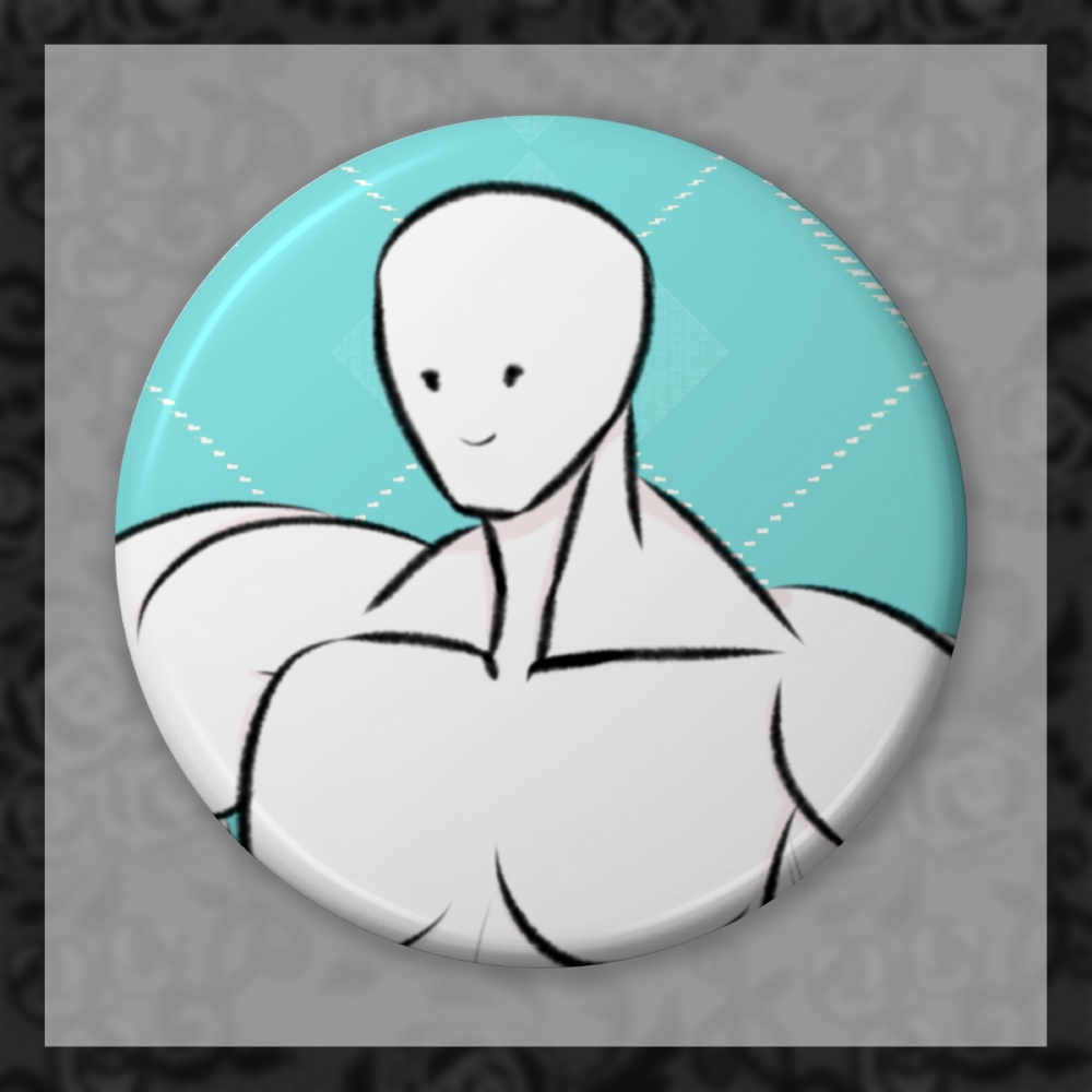 心を燃やせ!!推理タイプのブリキの(多分ランダム)缶バッチ!!