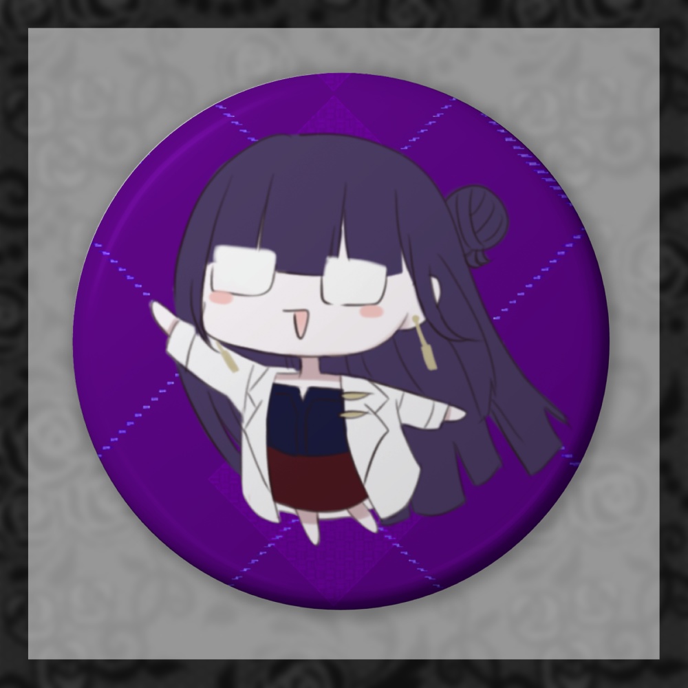 心を燃やせ!!推理タイプのブリキの(多分ランダム)缶バッチ!!