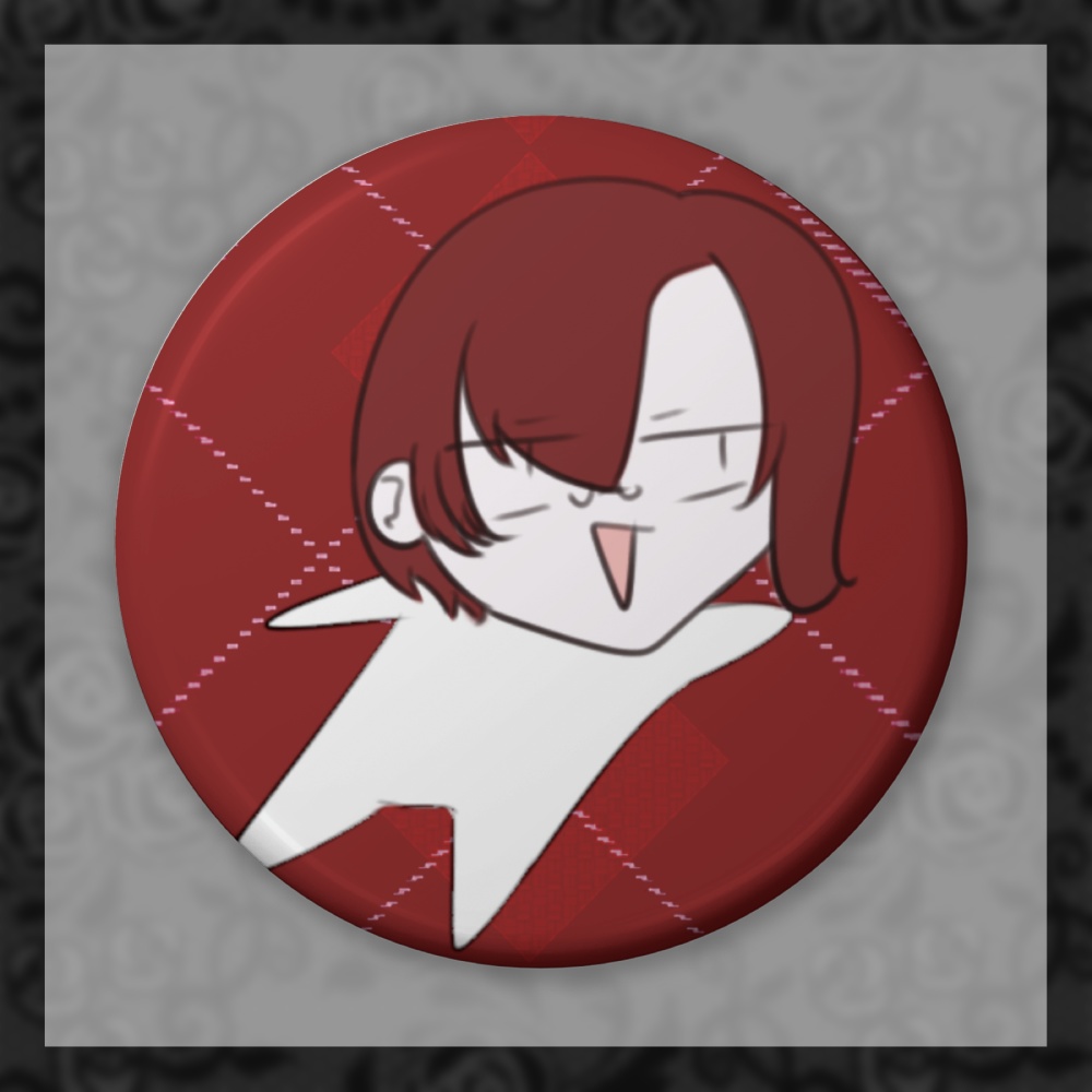 心を燃やせ!!推理タイプのブリキの(多分ランダム)缶バッチ!!