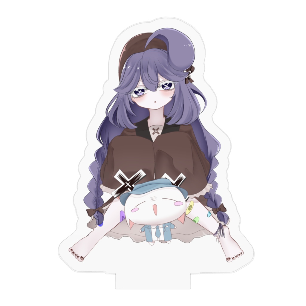 バレンタイングッズ-2025アクリルスタンド-ヴィオラ&博士