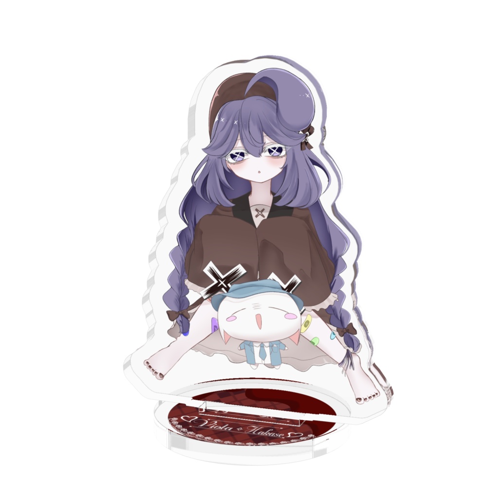 バレンタイングッズ-2025アクリルスタンド-ヴィオラ&博士