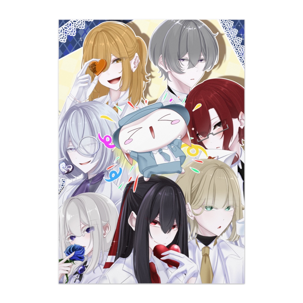 きみためホワイトデーグッズ!! -2025ポスター(光沢紙)-