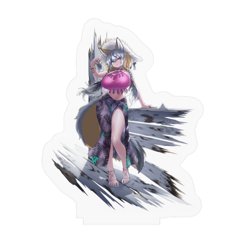 シマハイイロギツネ(水着)アクリルスタンドその1
