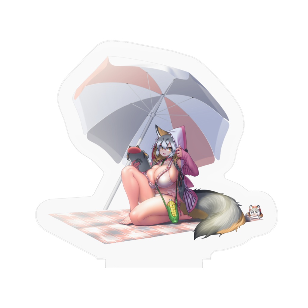 シマハイイロギツネ(水着)アクリルスタンドその2