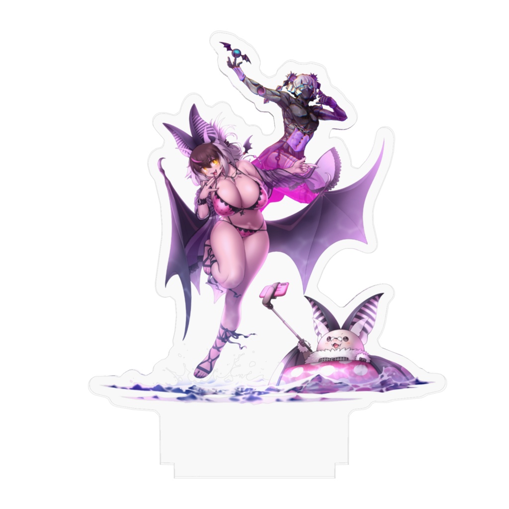 ウサギコウモリ(水着)アクリルスタンド