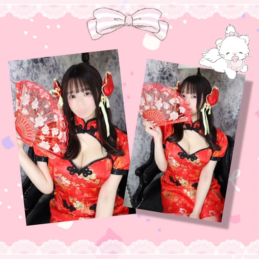 チャイナ服ブロマイド（5種類）