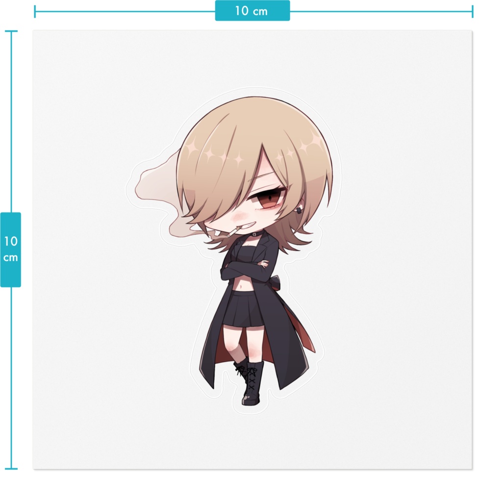 【学文路トキ】ステッカー_ダイカット【SDトキ】