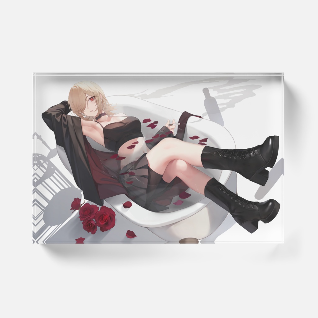 【学文路トキ】アクリルブロック【書き下ろし】