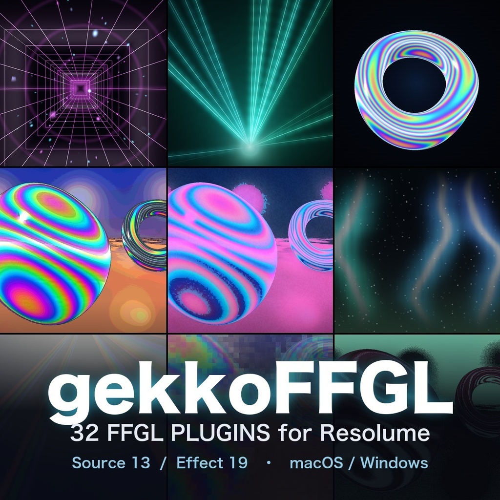gekko FFGL for Resolume vol.1