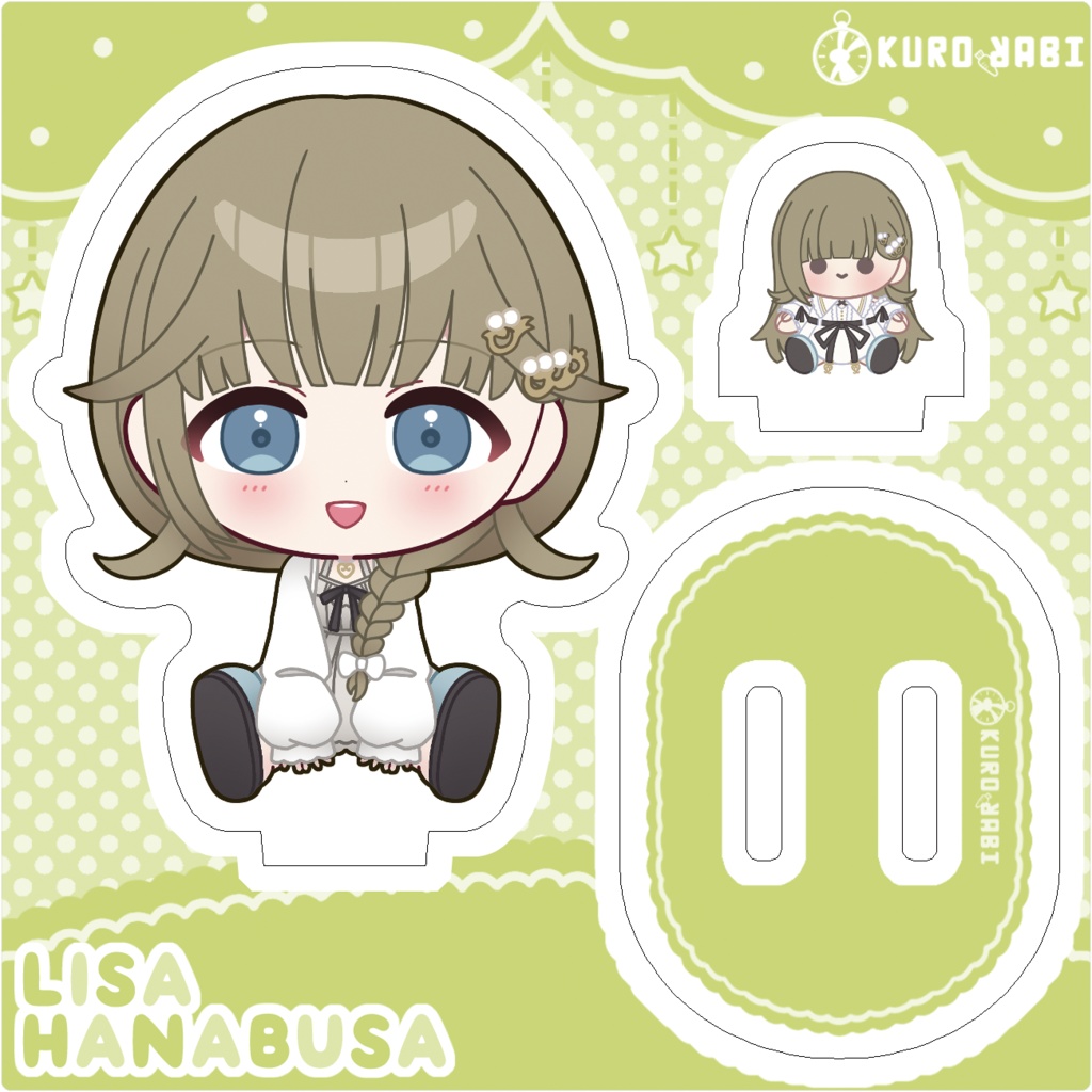 フレーム付きアクリルスタンド「英リサ」