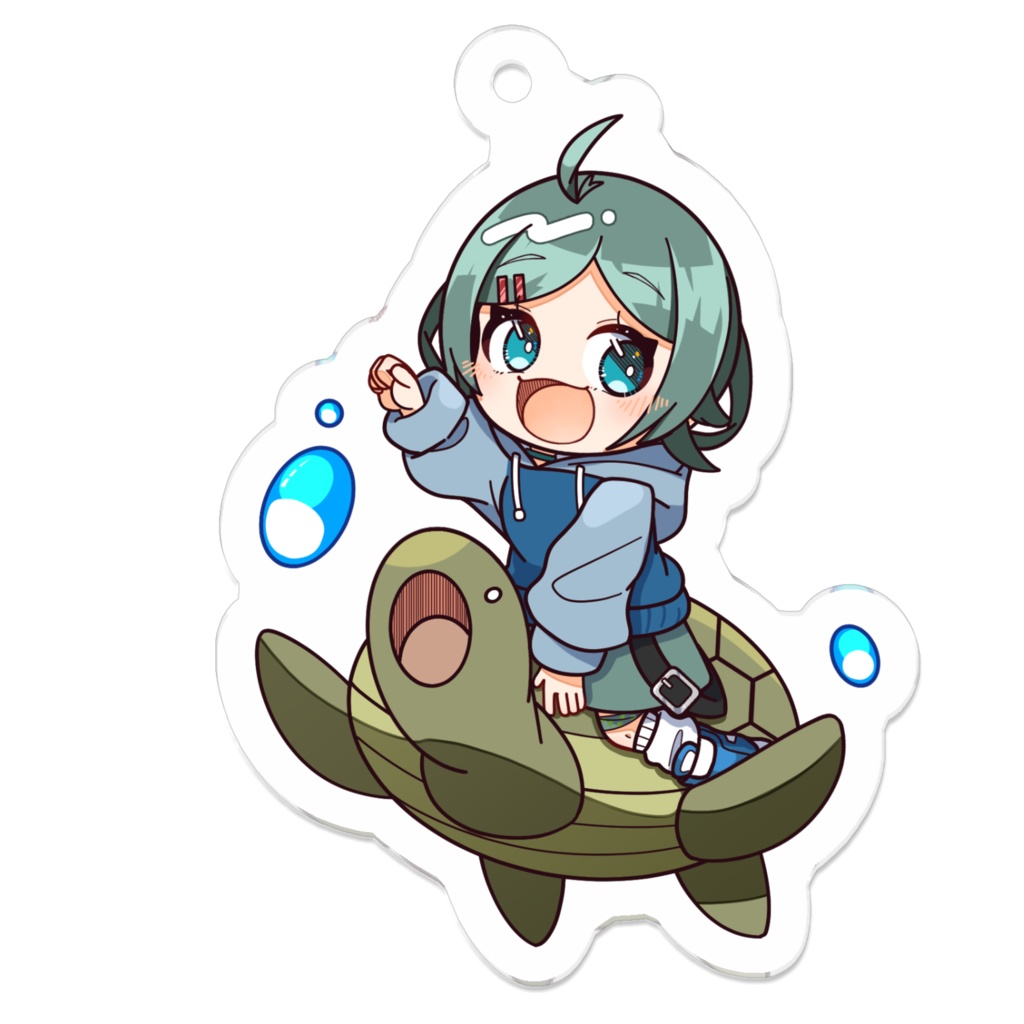 B, アクリルキーホルダー