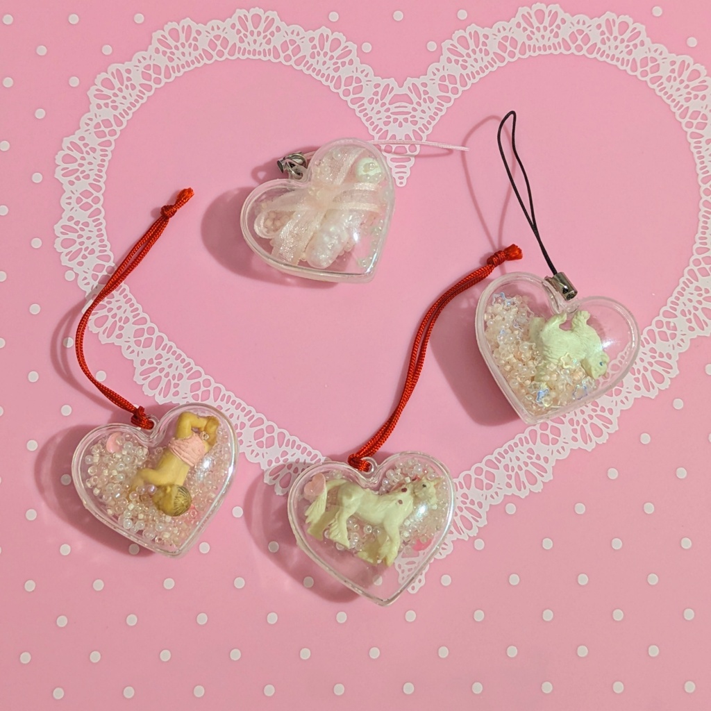 手作り♡ちゃーむ (2つセット)