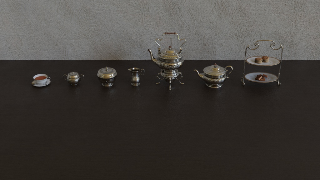 アンティーク ティーセット