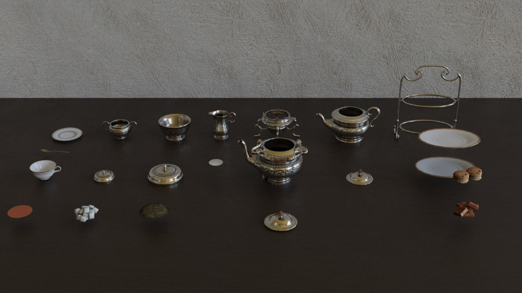 アンティーク ティーセット