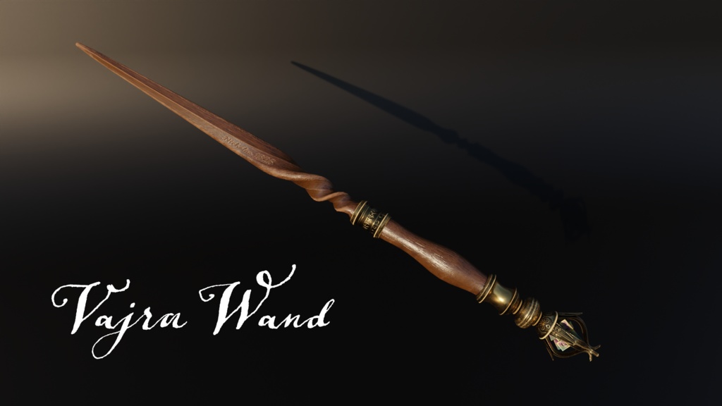 魔法の杖  Vajra Wand