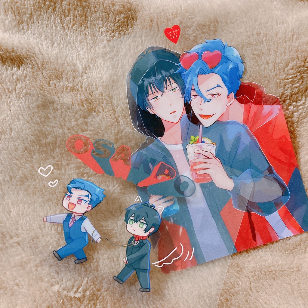 9/18ノベルティのクリアポストカード