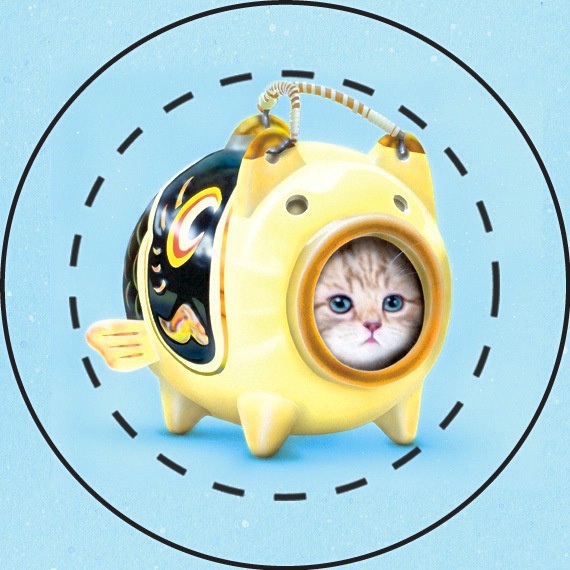 【雑貨】缶バッジ:大人気!珍獣5個セット(他の絵柄も選べる600円:送料込み!)