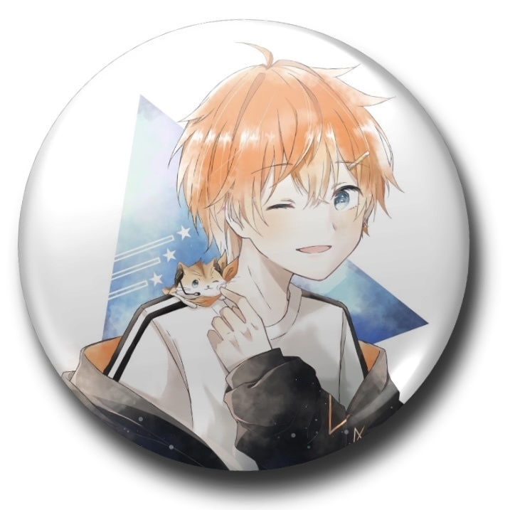 Aryu 缶バッチ (B)