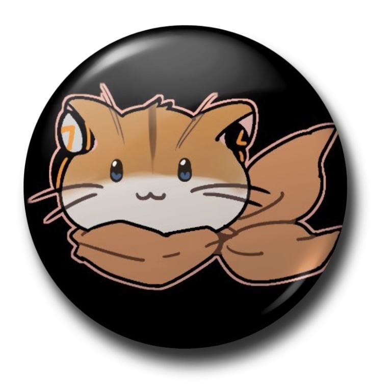 ありゅまる 缶バッチ 