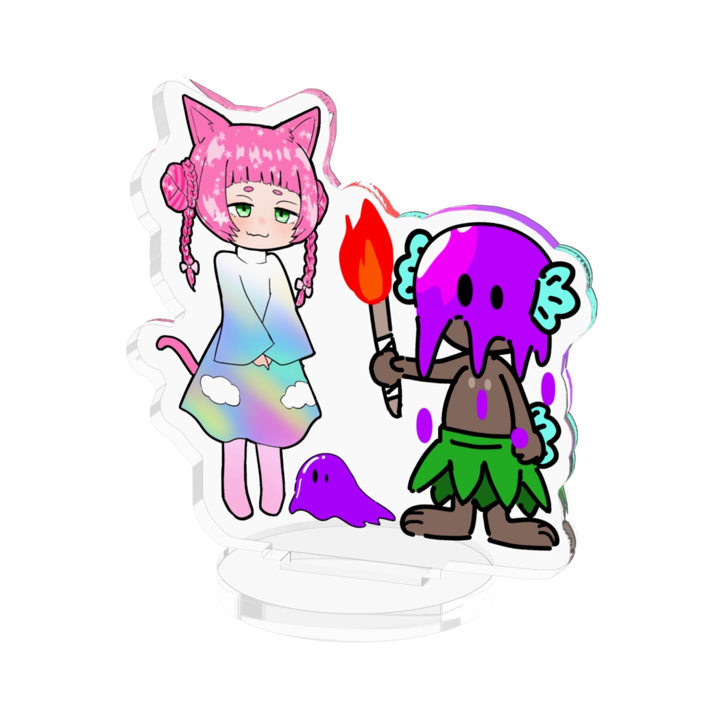島民くんと夢見師さん ミニアクスタ