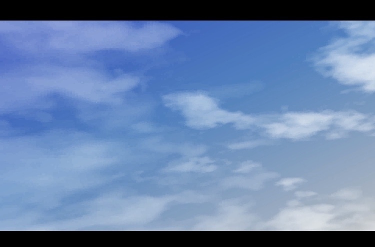 空からの下降背景