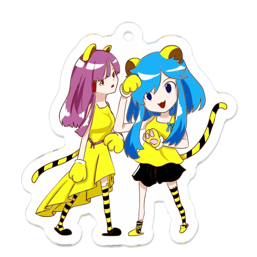 トラになったよ!(ソラ&ヨゾラ)