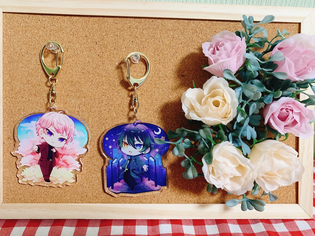 【ブリデ46頒布】アクリルキーホルダー(みか)