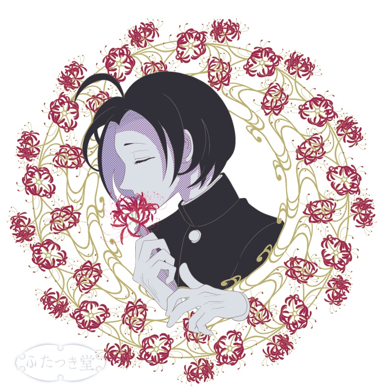 彼岸花ブラシとリース