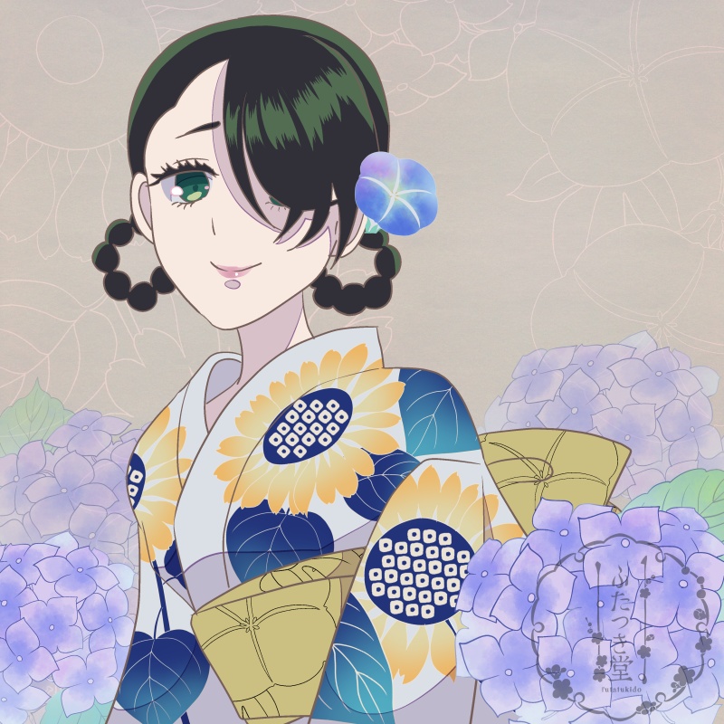 初夏の花カットイラスト