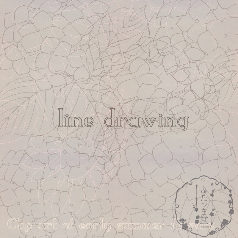 初夏の花カットイラスト