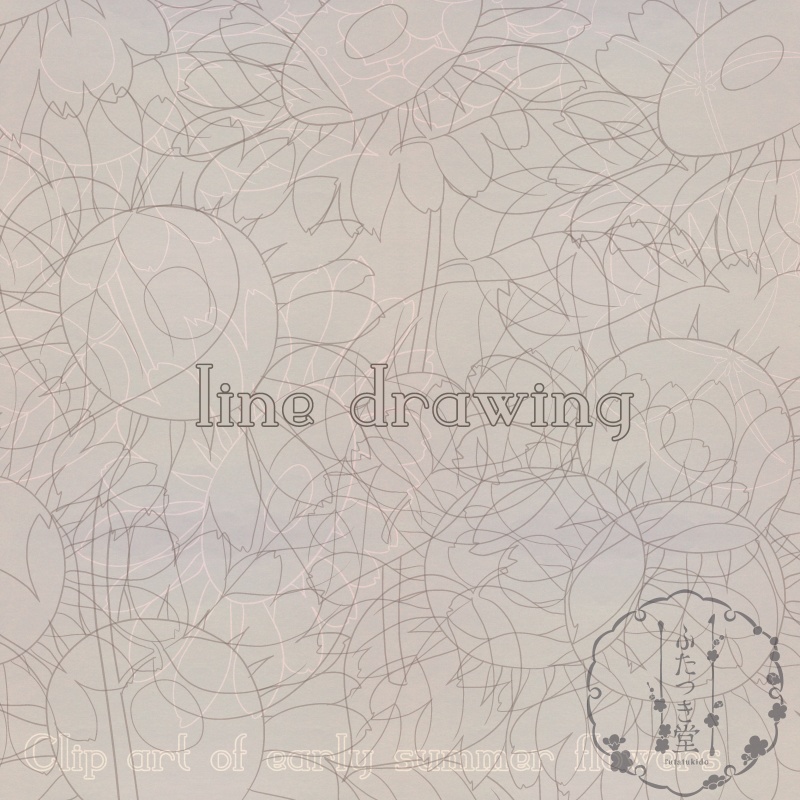 初夏の花カットイラスト