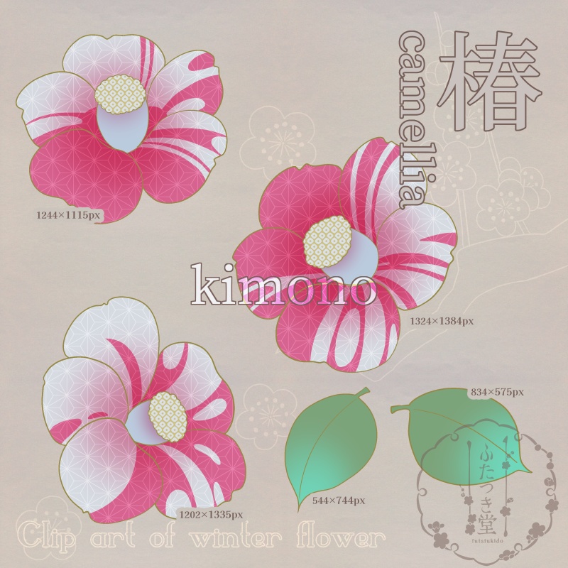 冬の花カットイラスト