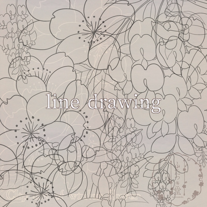 春の花カットイラスト