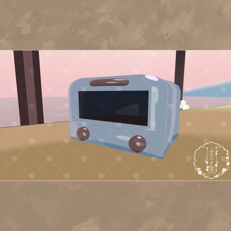 【VRChat対応】春待ちきつねのカフェインテリア