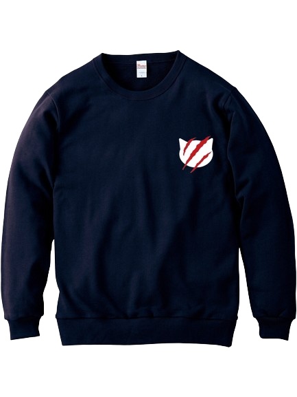 猫ロゴ_トレーナー